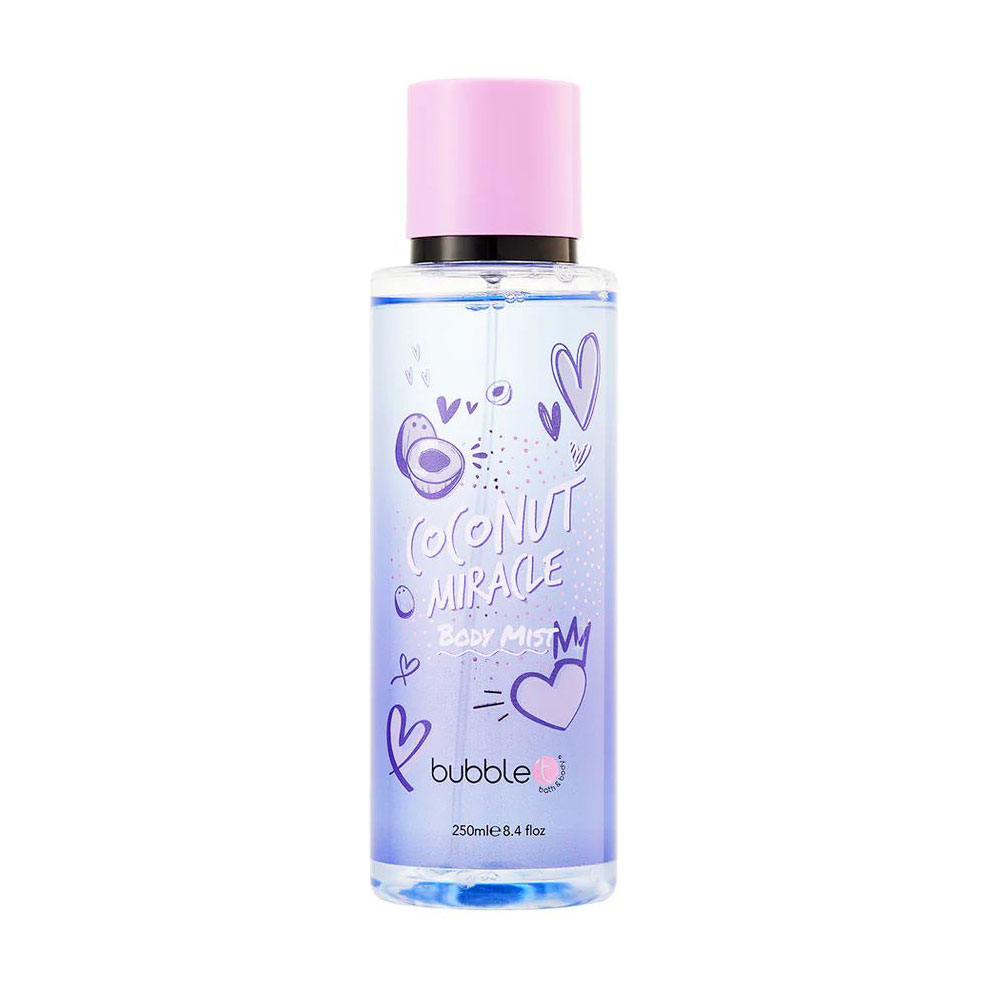 Парфумований міст для тіла Bubble T Coconut Miracle Body Mist жіночий, 250 мл